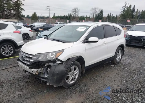 2013 Honda Cr-V Ex-L z USA, uszkodzony, nr VIN 5J6RM3H73DL037329
